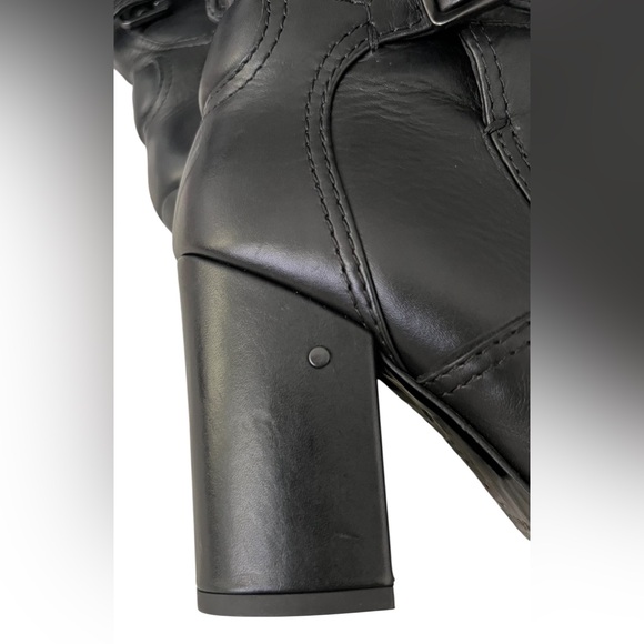 Zadig & Voltaire & Laurence Dacade Black Heeled Boots with Buckle Detail - Picture 7 of 13